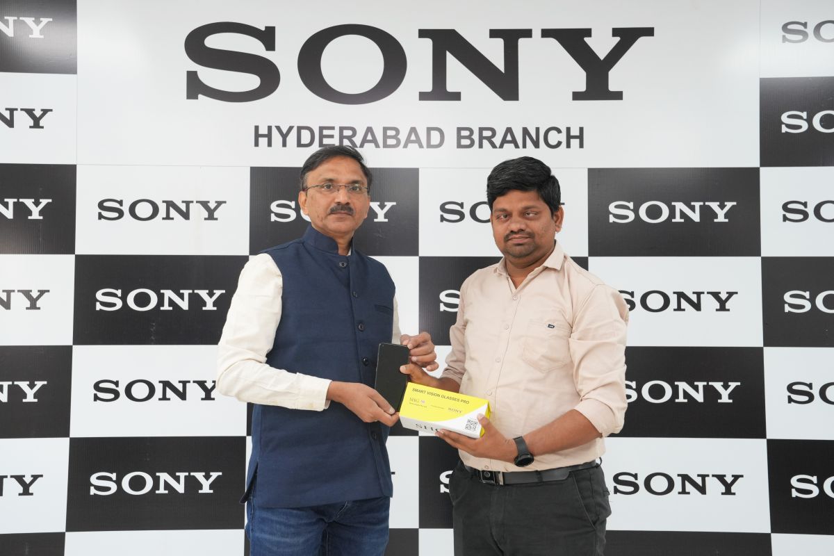 Sony India Empowers Visually Impaired With Smart Vision glasses
